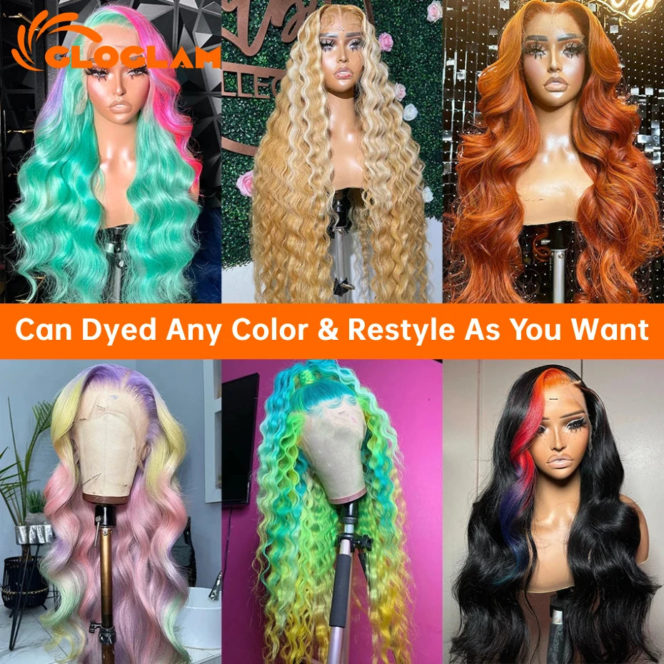 Body Wave 250 Density 13x4 13x6 360 Lace Front Wig Human Hair Pre Plucked Raw Vietnamese Blonde 613 Lace Frontal Wigs 30 40 Inch