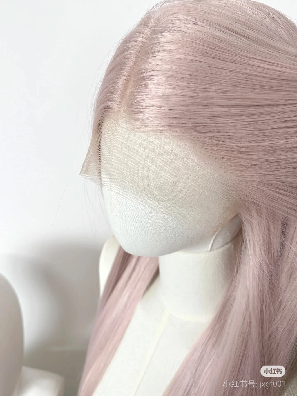 Rose Pink Wig for Women 13*4 Cosplay Wig 26inch Long Straight Hair Wigs Synthetic Lace Wigs Natural Hairline for Daily Use 가발