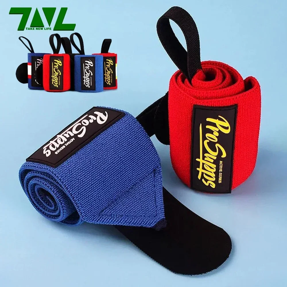 Gym Wrist Support Straps – Breathable Wristbands for Fitness, Weightlifting & Sports (1 Pair)
