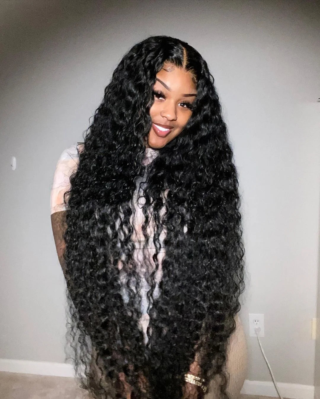 Water Wave HD Lace Wig | 4x4, 13x4 & 13x6 | 100% Human Hair | Glueless Wear & Go