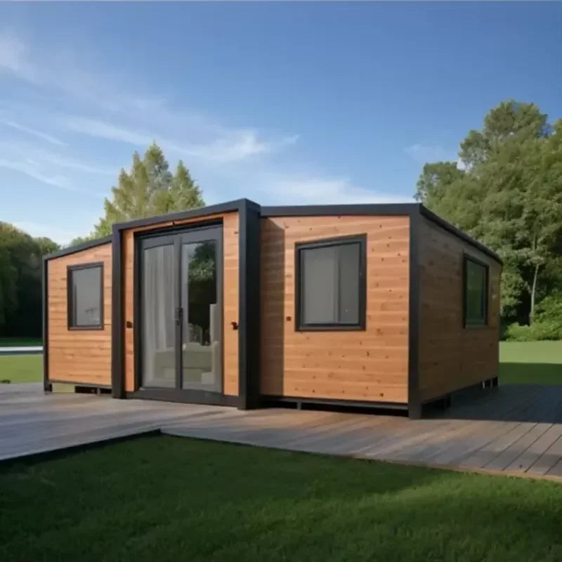Movable Shipping Container Houses Ready to Living Prefabricated Container Home Modular Fold Out Prefab TIny Houses with Bedrooms