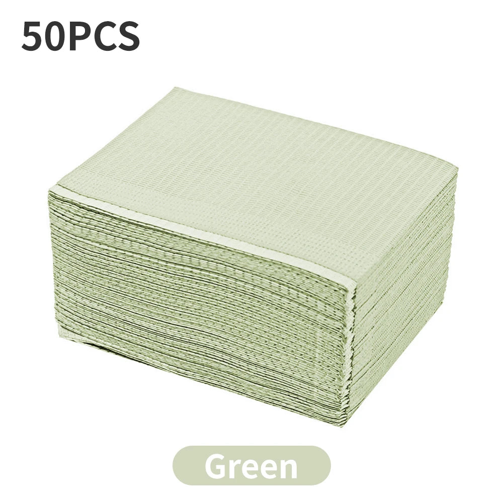 50pcs Tattoo Clean Pad Mat Waterproof for Manicure Makeup Tattoo Microblading Supplies Accessories Disposable Tattoo Clean Pad