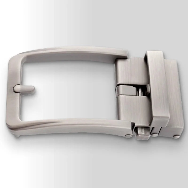 Men's Automatic Belt Buckle – Zinc Alloy DIY Replacement Buckle 3.5cm
