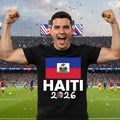 Haiti 2026 Soccer Fan T-Shirt – Haitian Football Lover Gift for Men, Women & Kids
