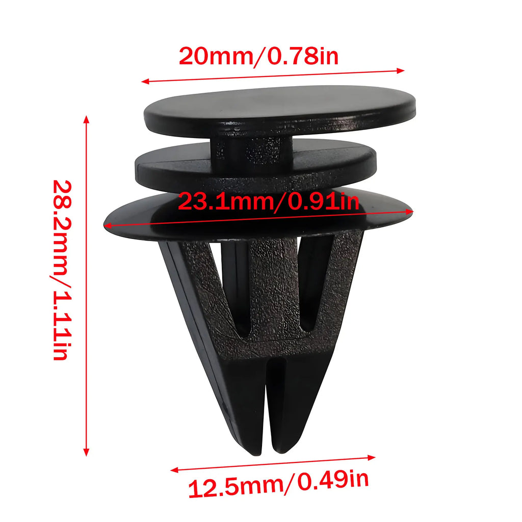 Side Skirt Sill Moulding Cover Trim Fastener Clips Nylon car Interior Clip 07131480419 for Mini Cooper S R50 R53 R56 R57 R58