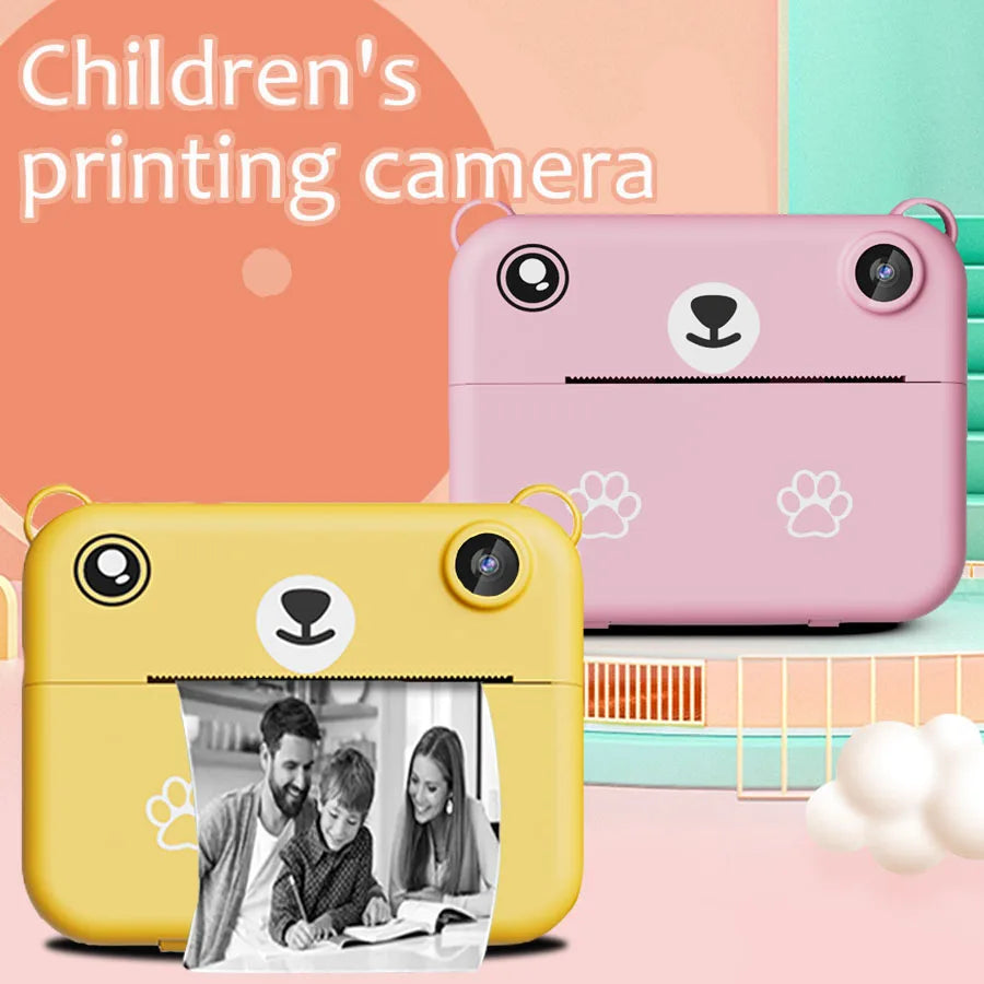 Kids Digital Camera – 1080P HD Instant Print Photo with Video Recorder & Mini Thermal Printer