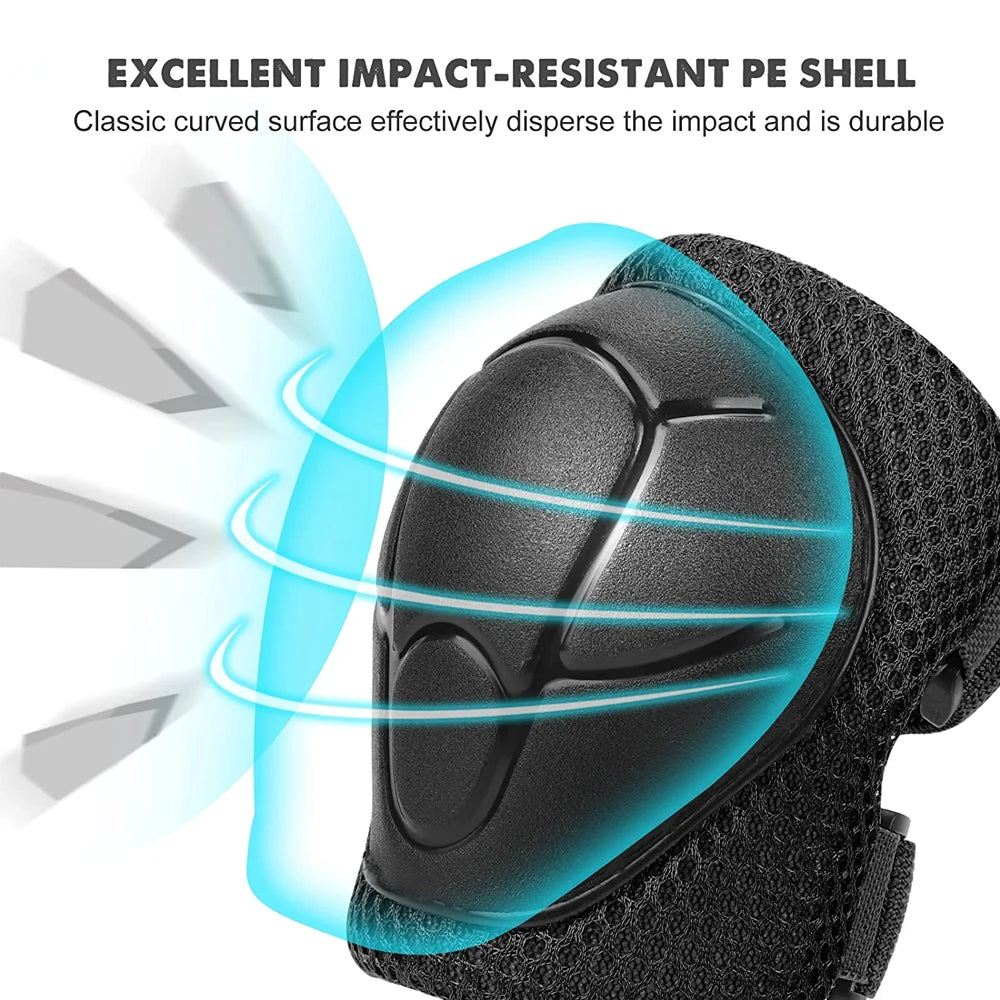 Kids Knee Pads & Elbow Pads Set – Protective Safety Gear for Children Ages 3–7