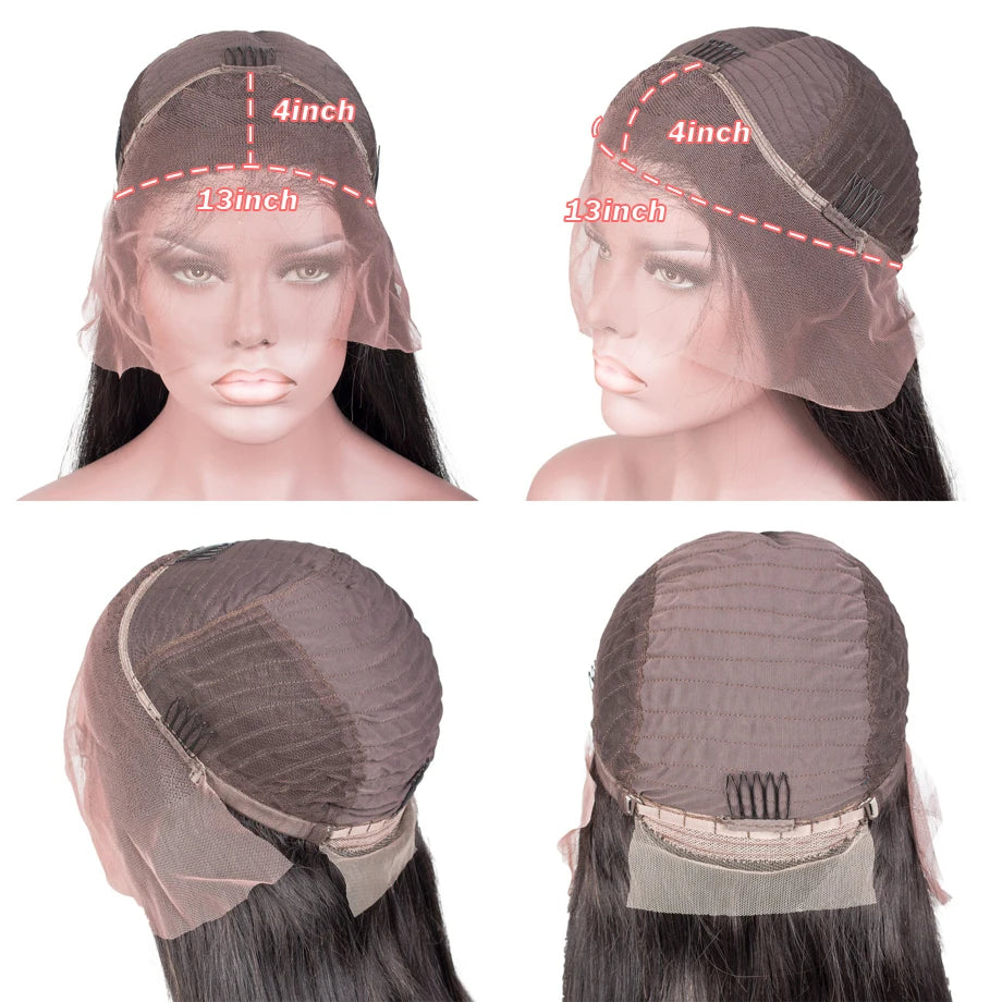 13x4 HD 613 Body Wave Honey Blonde Lace Frontal Human Hair Wigs Brazilian 613 Colored 13x6 Lace Front Wig For Women Pre Plucked