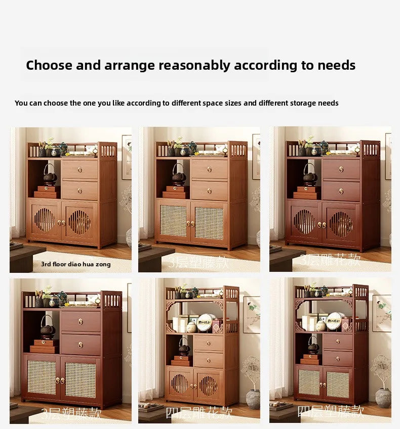 Multifunctional Storage Furniture with Drawers – Modern Home Organization Cabinet