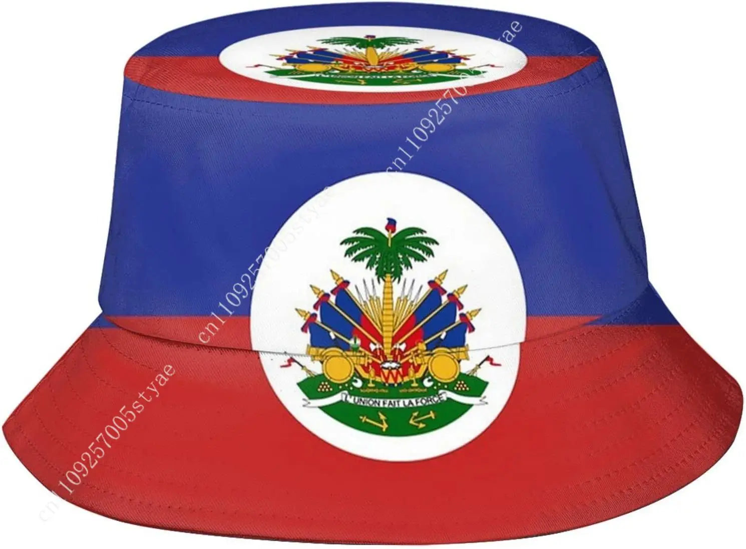 Haiti Flag Bucket Hat – Unisex Haitian Outdoor Fisherman Cap