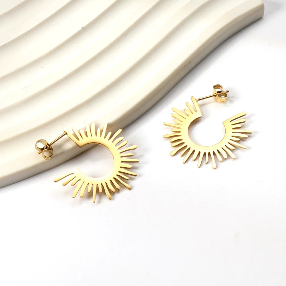 Luxury Heart Zirconia Jewelry Set – Elegant Necklace & Earrings for Women
