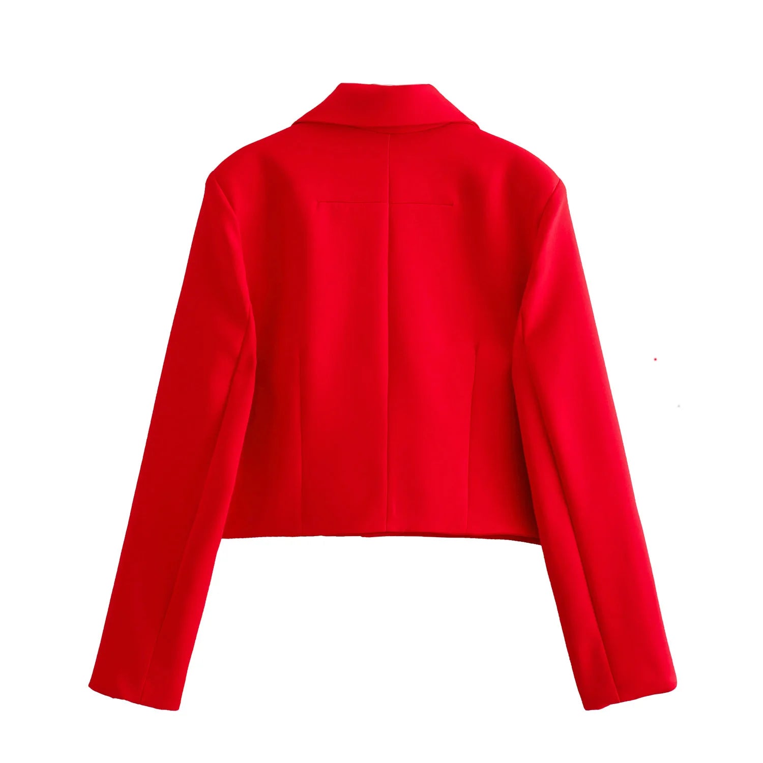 HH Women Fashion Solid Jacket High Street Long Sleeve Covered Button Female Coat With Pocket 2024 Autumn Office Lady Outwear