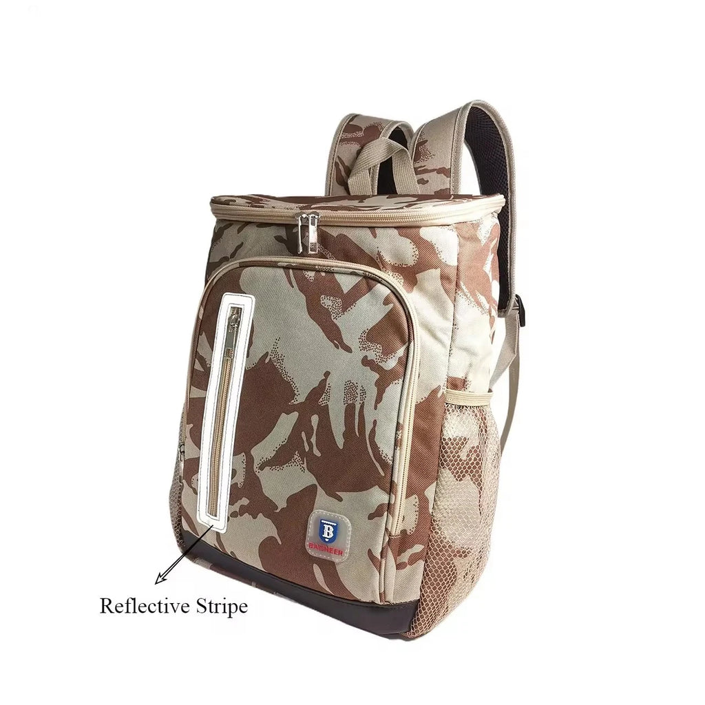20L Outdoor Thermal Cooler Backpack Bags Insulated Leakproof Lunch Bag Camping Drink Refrigerator Picnic Food Fresh Keeping Bag