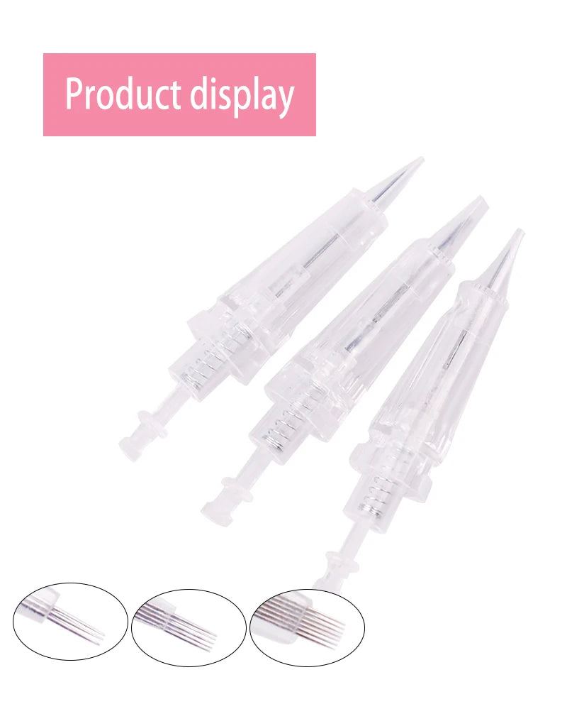Eyebrow Lip Needles Professional Disposable Semi-Permanent Makeup Tattoo Cartridge Needle R1 R2 R3 R5 R7 for Cartridge Machine