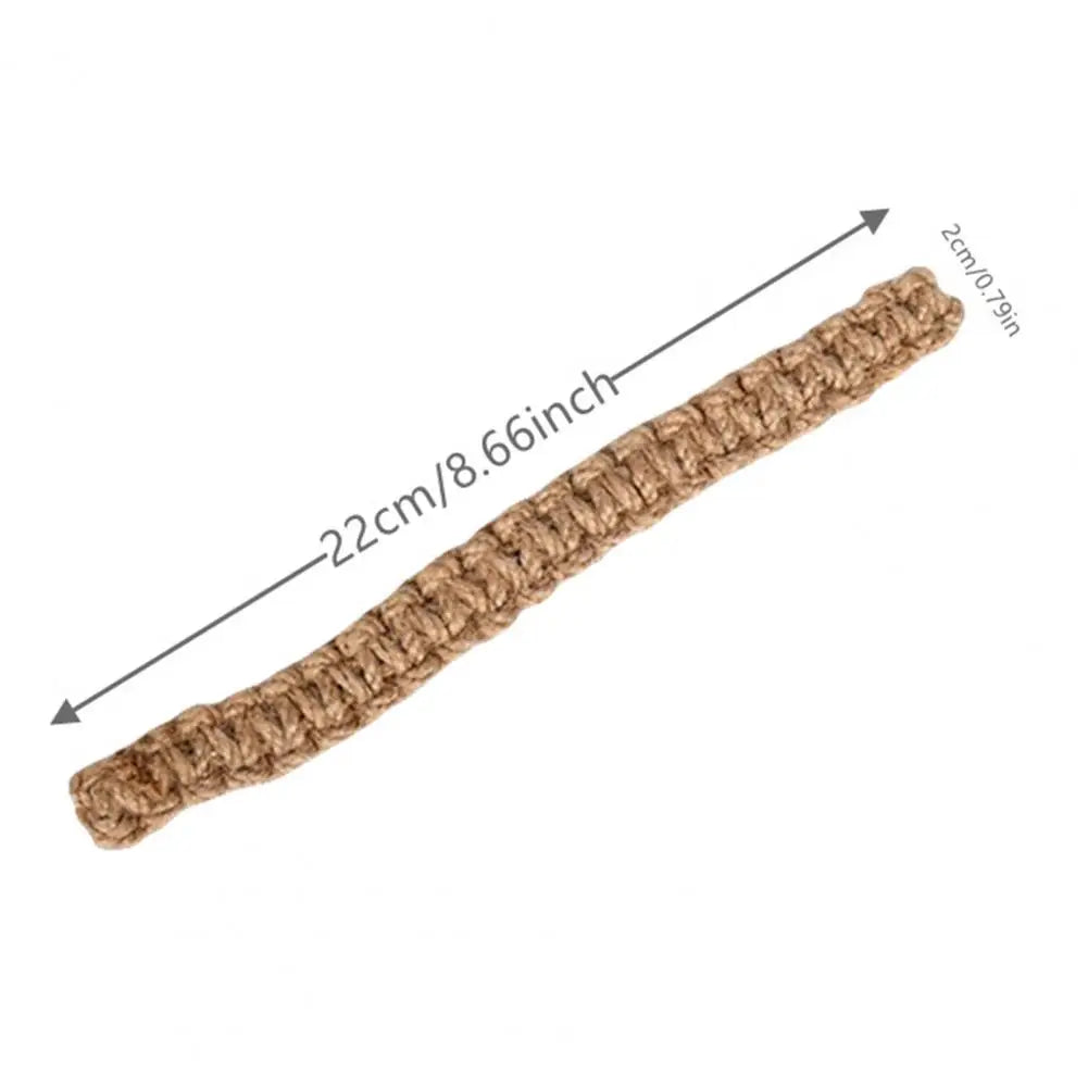 Hemp Rope Curtain Ties | Braided Jute Curtain Tiebacks | Rustic Classic Style Home Decor for Drapes & Curtains