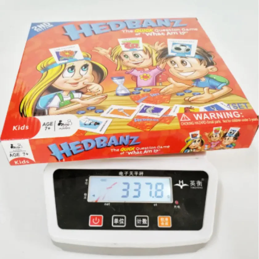 Kids Picture Guessing Board Game – Who Is It? Family Party Game for Children