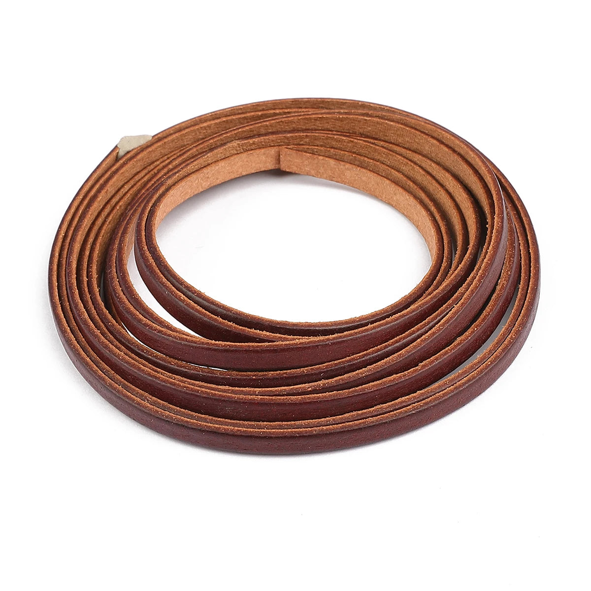 2m Vintage 100% Genuine Cowhide Leather Cord Strip Round/Flat Rope String DIY Bracelet Necklace Braided Craft Jewelry Making