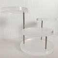 3 Layers Selling Fashion Temperament High-grade Sense of Acrylic Jewelry Display Stand/Multi-layer Round Cake and Dessert Rack
