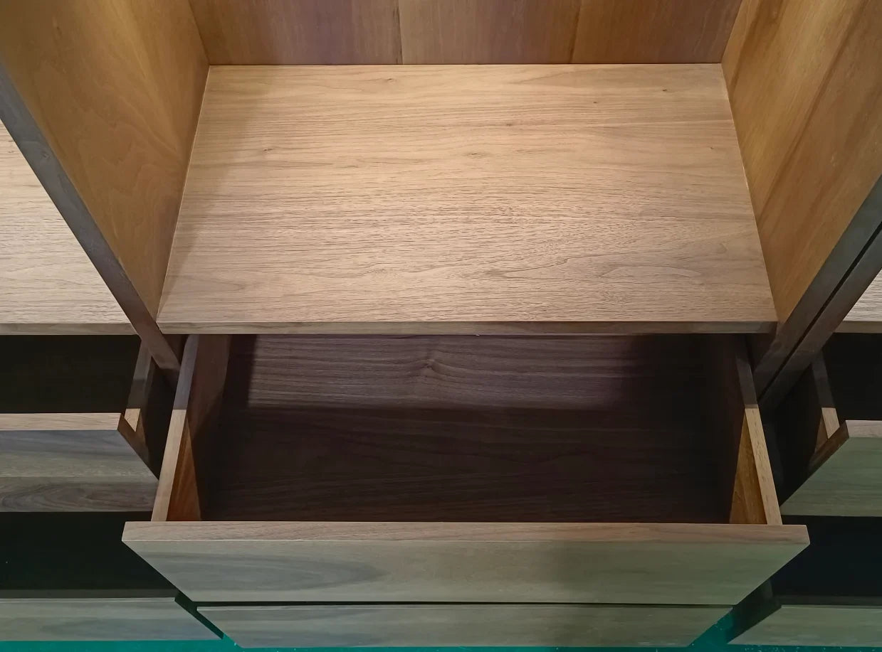 Wooden Bookshelf & Library Storage Cabinet – Bookcase for Living Room & Study
