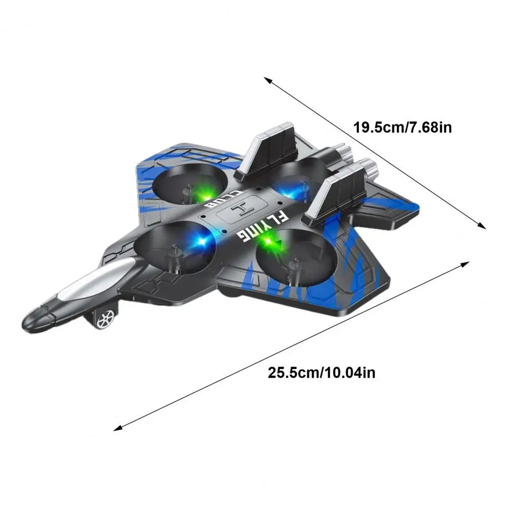 Remote Control Airplane Toy – 360° Stunt Flip Mini EPP Foam Fighter Jet for Kids & Adults (2.4GHz)