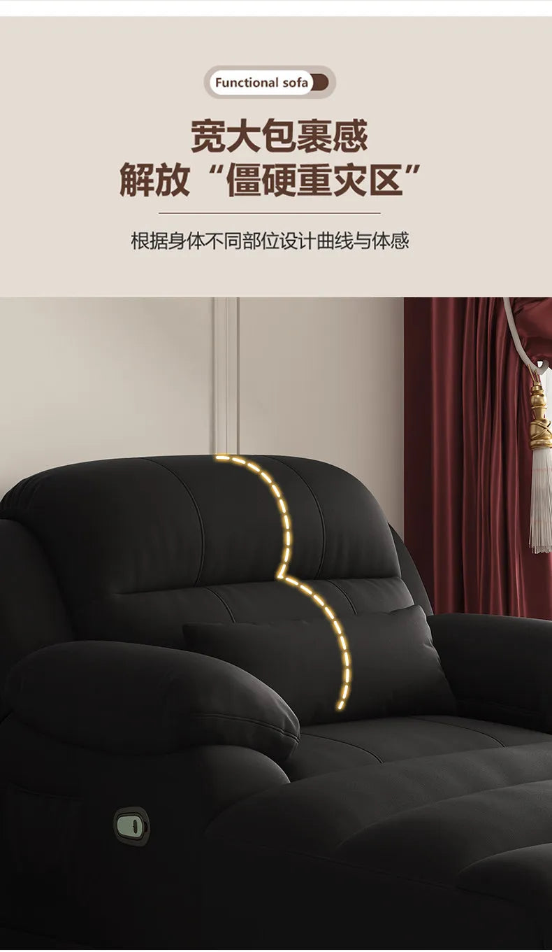 Lounge Sleeper Sofa – Multifunctional Cinema Minimalist Relaxing Corner Sofa
