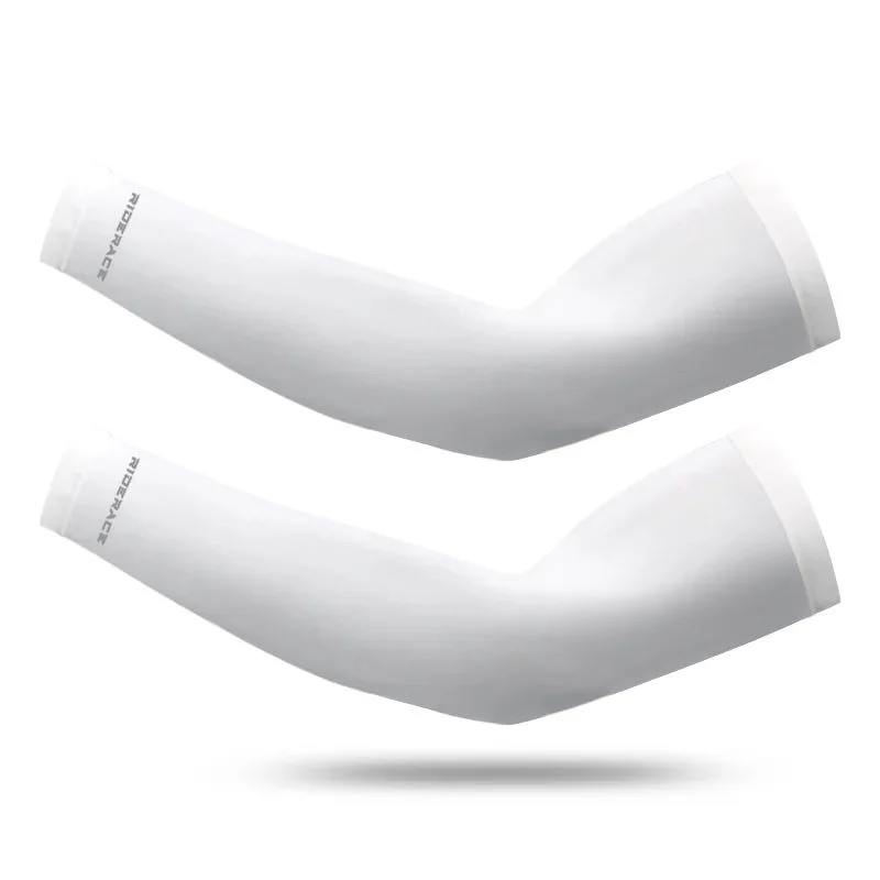 Ice Silk UV Protection Arm Sleeves – Quick Dry Sun Protection for Running & Cycling