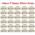 U/T Shape 30Pcs/Lot Clip In Hair Extension Wig Clips For Human Hair Bangs Snap Hair Clips For Extensions Metal Comb For Closure