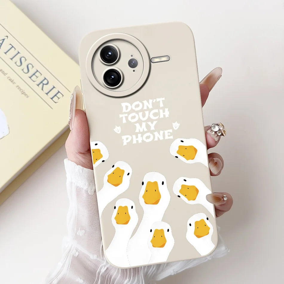 Xiaomi Poco F7 Ultra / F7 Pro Phone Case – Cute Cat & Panda Soft Silicone Shockproof Cover