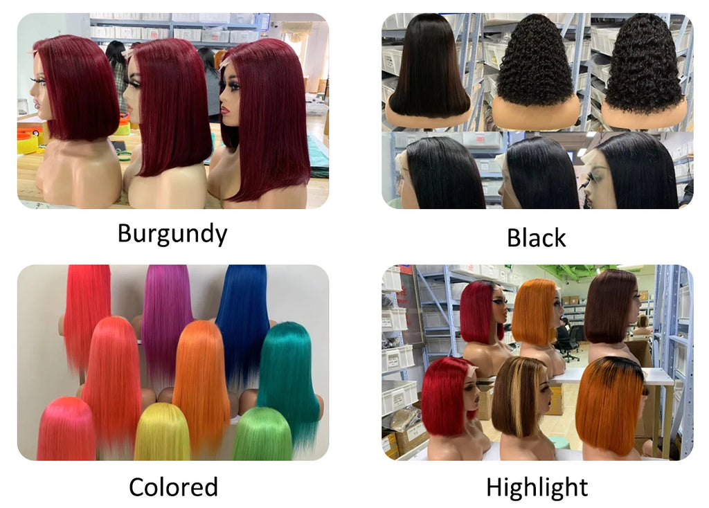 4C Kinky Edges Afro Curly Human Hair Wigs HD Transparent 360 Full Lace Frontal Wig Pre Plucked 360 Full Lace Human Hair Wigs