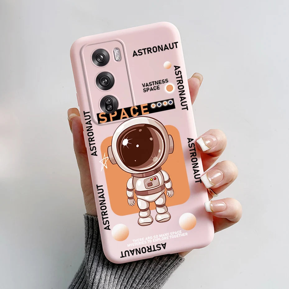 OPPO Reno 12 Pro 5G Phone Case – Cute Rabbit & Panda Soft Silicone Cover (CPH2629)
