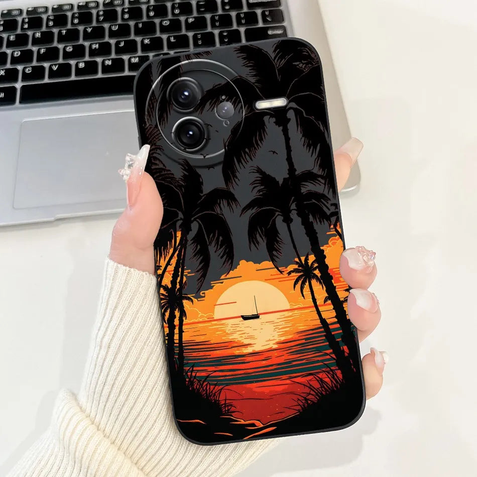 Xiaomi Poco F7 Ultra / F7 Pro Phone Case – Cute Cat & Panda Soft Silicone Shockproof Cover