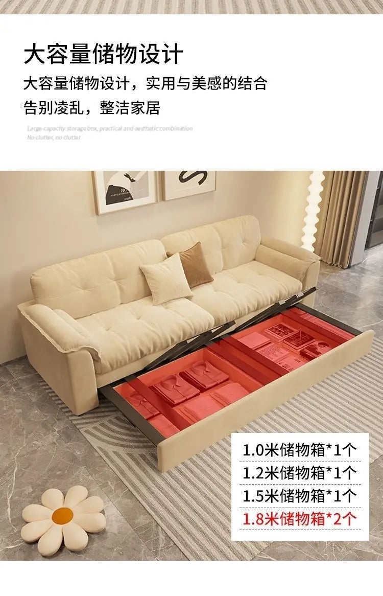 Lazy Relaxing Living Room Sofa – Comfortable Luxury Designer Minimalist Apartment Sofa