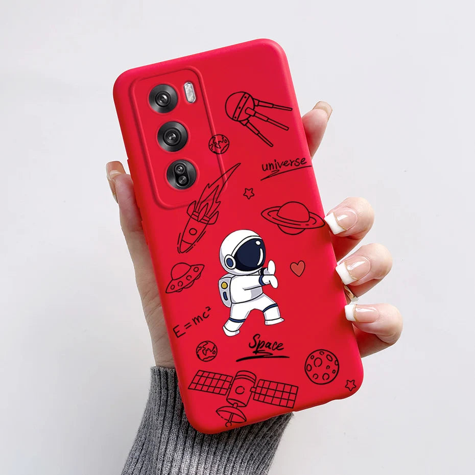 OPPO Reno 12 Pro 5G Phone Case – Cute Rabbit & Panda Soft Silicone Cover (CPH2629)