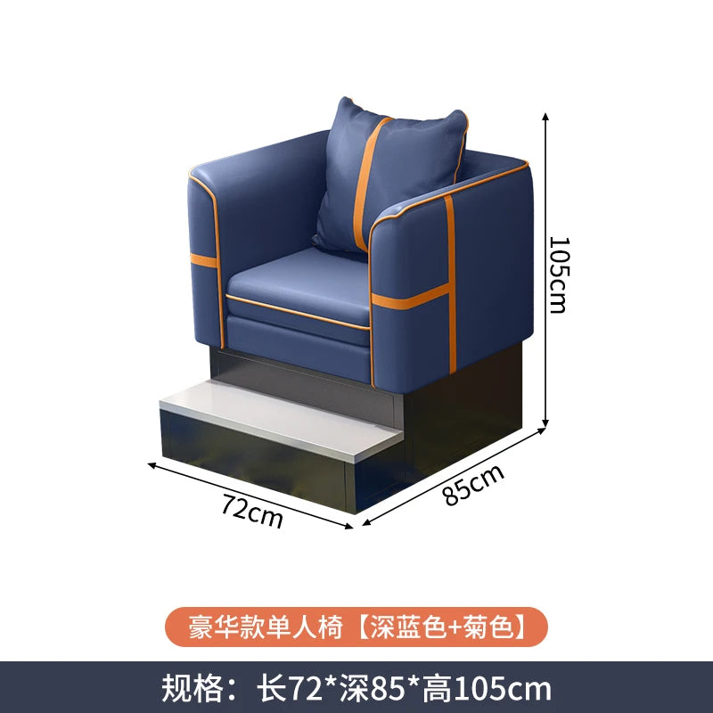 Economic Lounge Double Sofa – Luxury Minimalist Elegant Cushion Sofa for Living Room