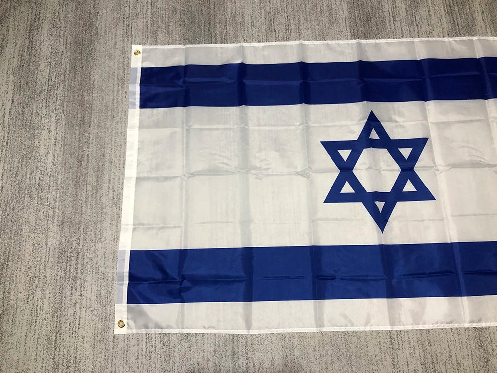 Israel National Flag – 60x90cm & 90x150cm Polyester Banner for Indoor & Outdoor Use