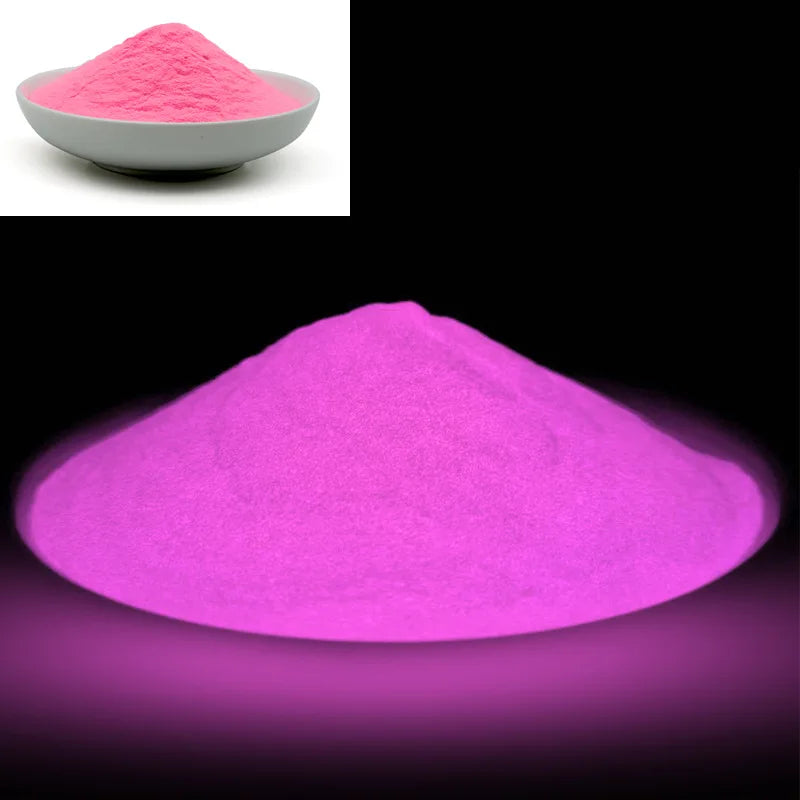 Colorful Luminous Powder Ultra Bright Long-lasting Fluorescent Powder Luminous Sand Injection Molding Epoxy Energy Storage Lumin