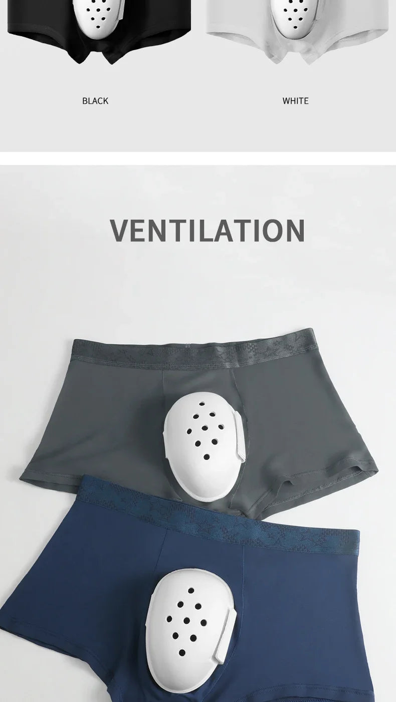 Post-circumcision underwear for adult men. Special protective cover for preventing friction after circumcision surgery.