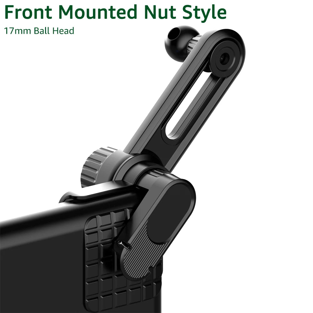 Car Display Screen Mobile Phone Stand Base with Extension Rod Universal 17mm Ball Head Car Phone Holder Fixed Base for Tesla 3/Y