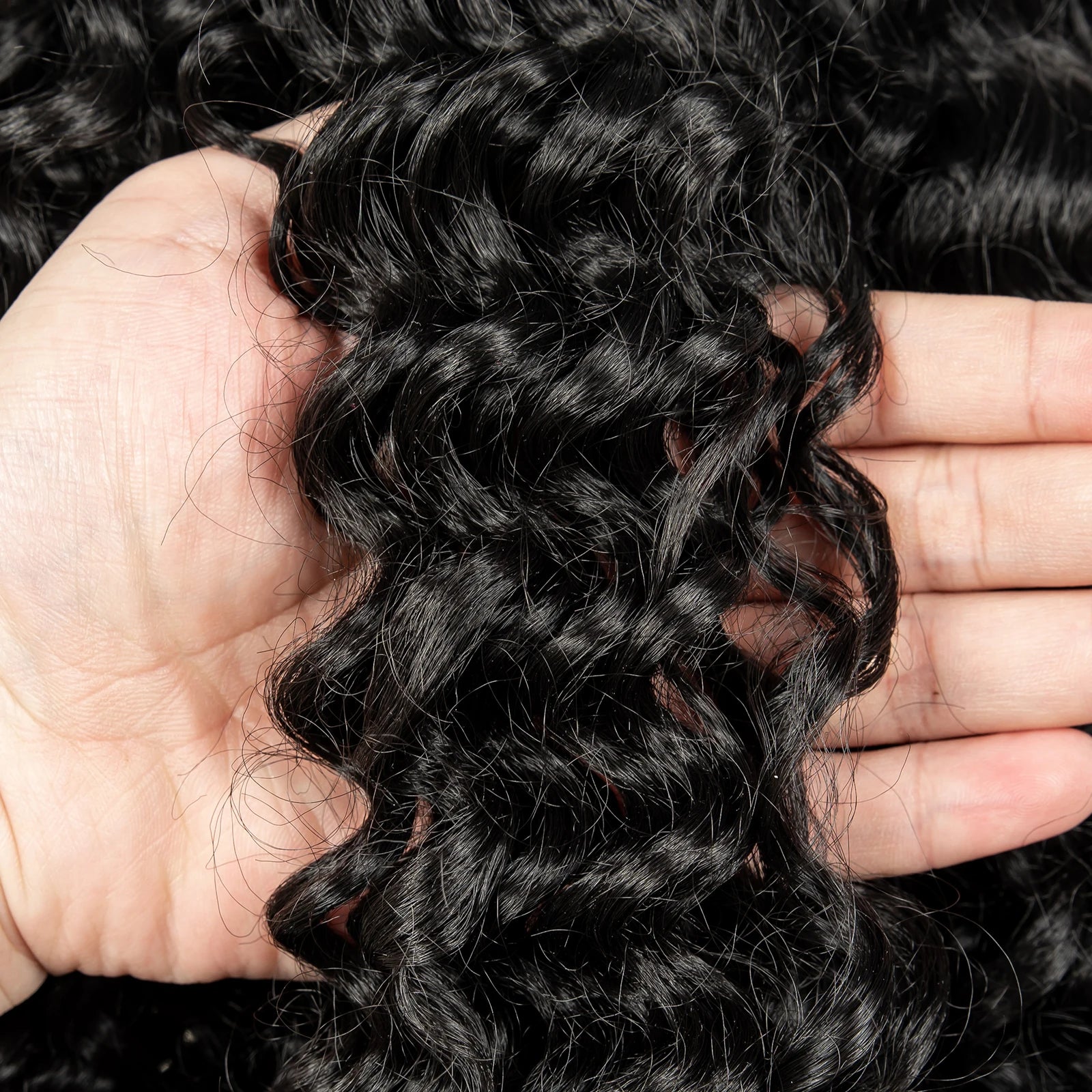 The Braid Queen Wig — Cornrow Roots, Deep Wave Curls, 13x6 HD Lace | Instant Protective Glam