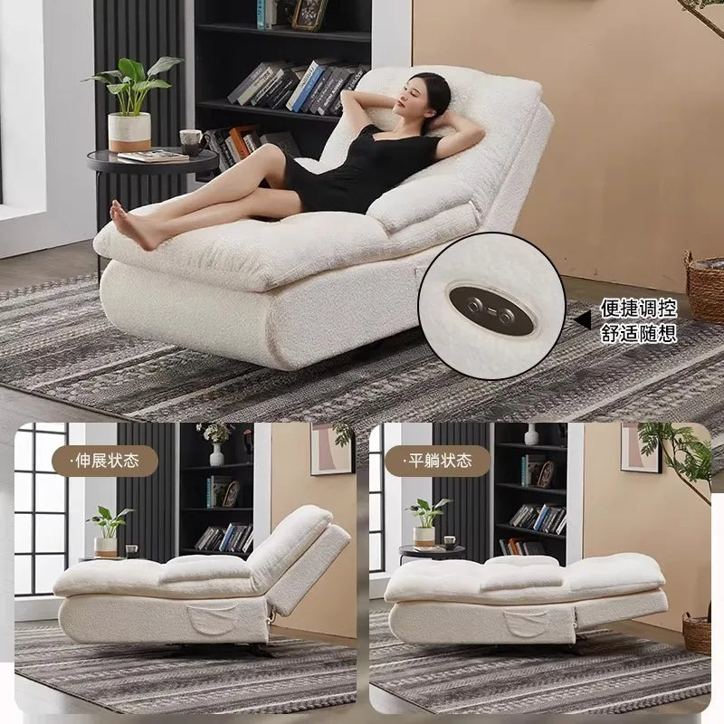 Italian Design Cushion Sofa – Comfortable Multifunctional Small Apartment Sleeper Sofa