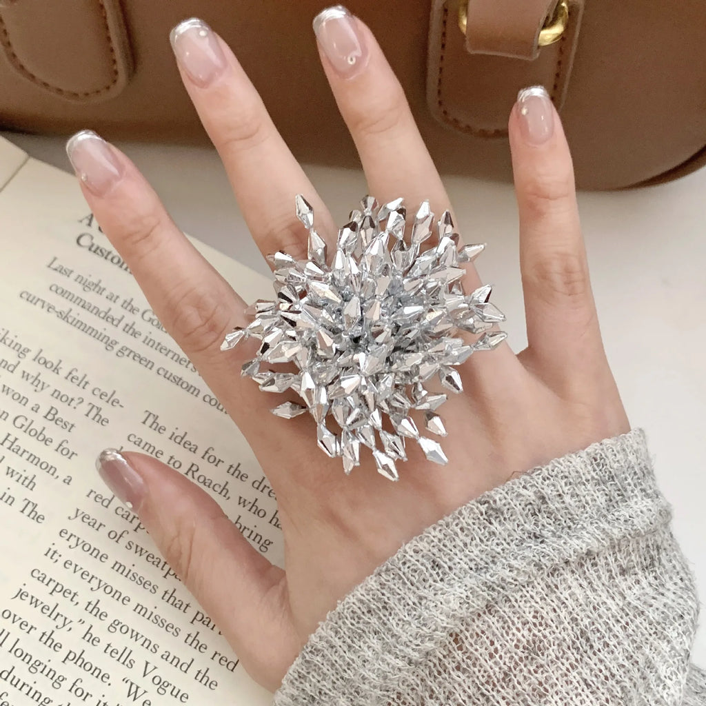 Tassel Beads Adjustable Rings – European & American Fashion Jewelry for Women