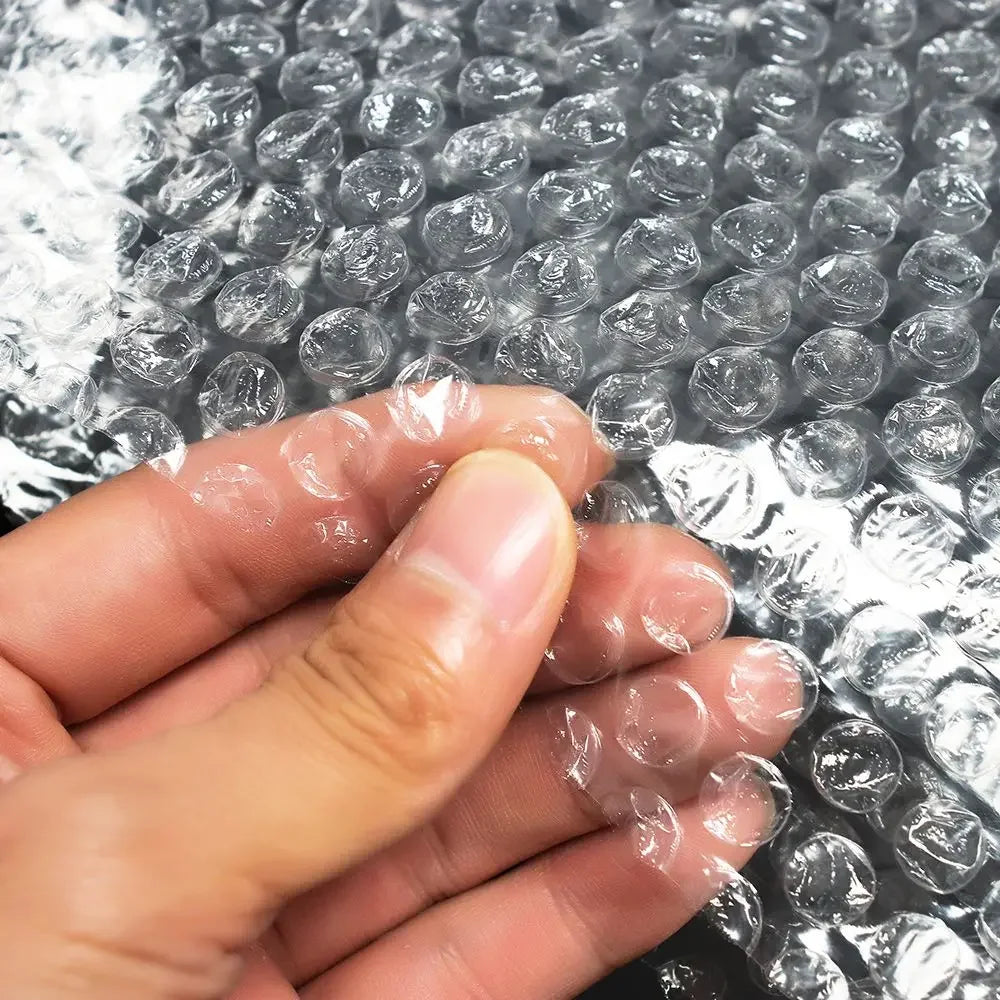 50pcs PE Clear Cushioning Covers Envelope Shockproof Package White Bubble Bag Protective Wrap Foam Packing Bags