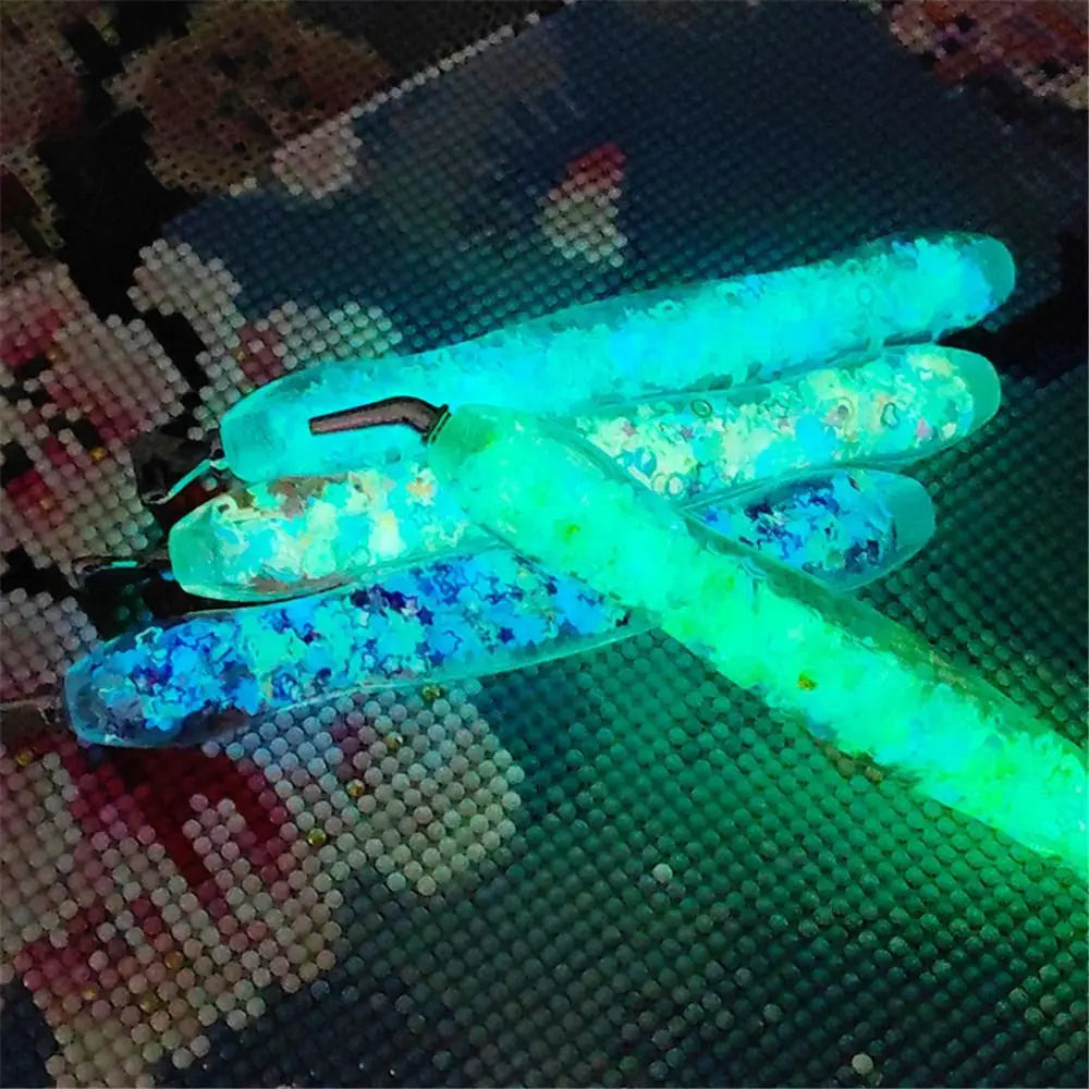 Luminous Diamond Painting Drill Pen – Cross Stitch Embroidery Point Drill Pen with Replacement Tips