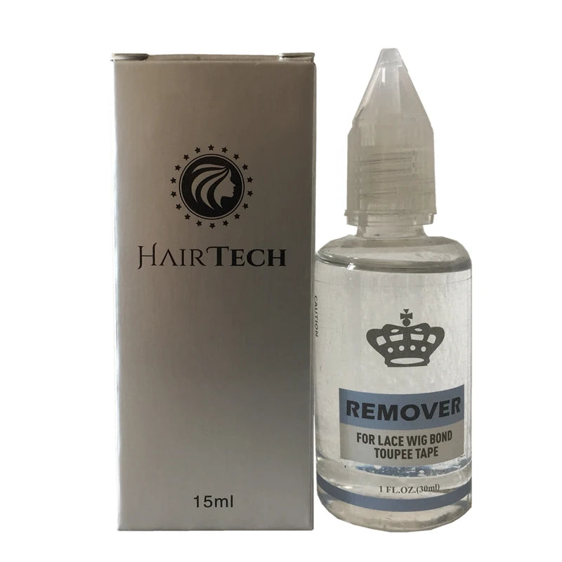 1 Bottle 0.5 Oz lace wig glue with brush adhesive glue for wig men's toupee glue