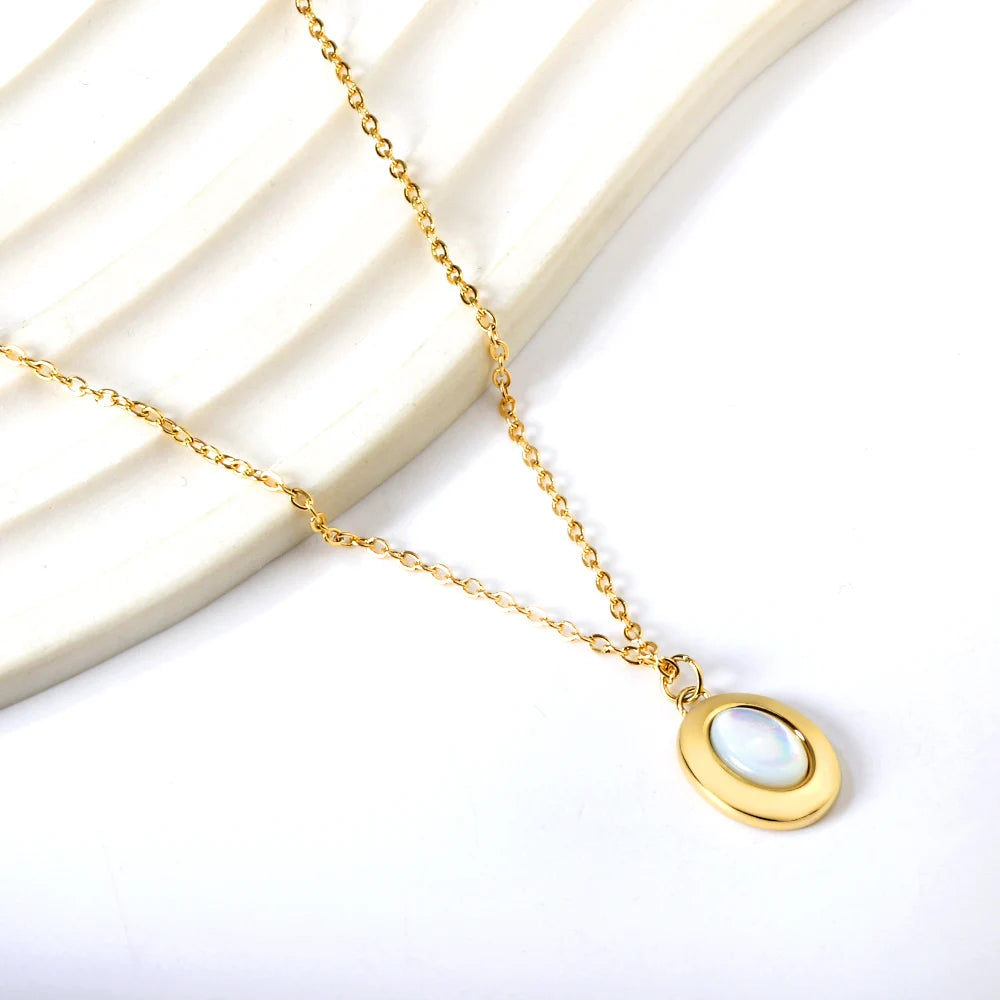 Luxury Heart Zirconia Jewelry Set – Elegant Necklace & Earrings for Women