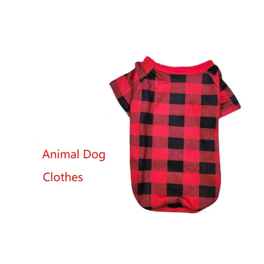 2025 Festive Christmas Reindeer Family Pajamas, Plaid Matching Sleepwear Set, Long Sleeve Outfit for Christmas Family Pajamas