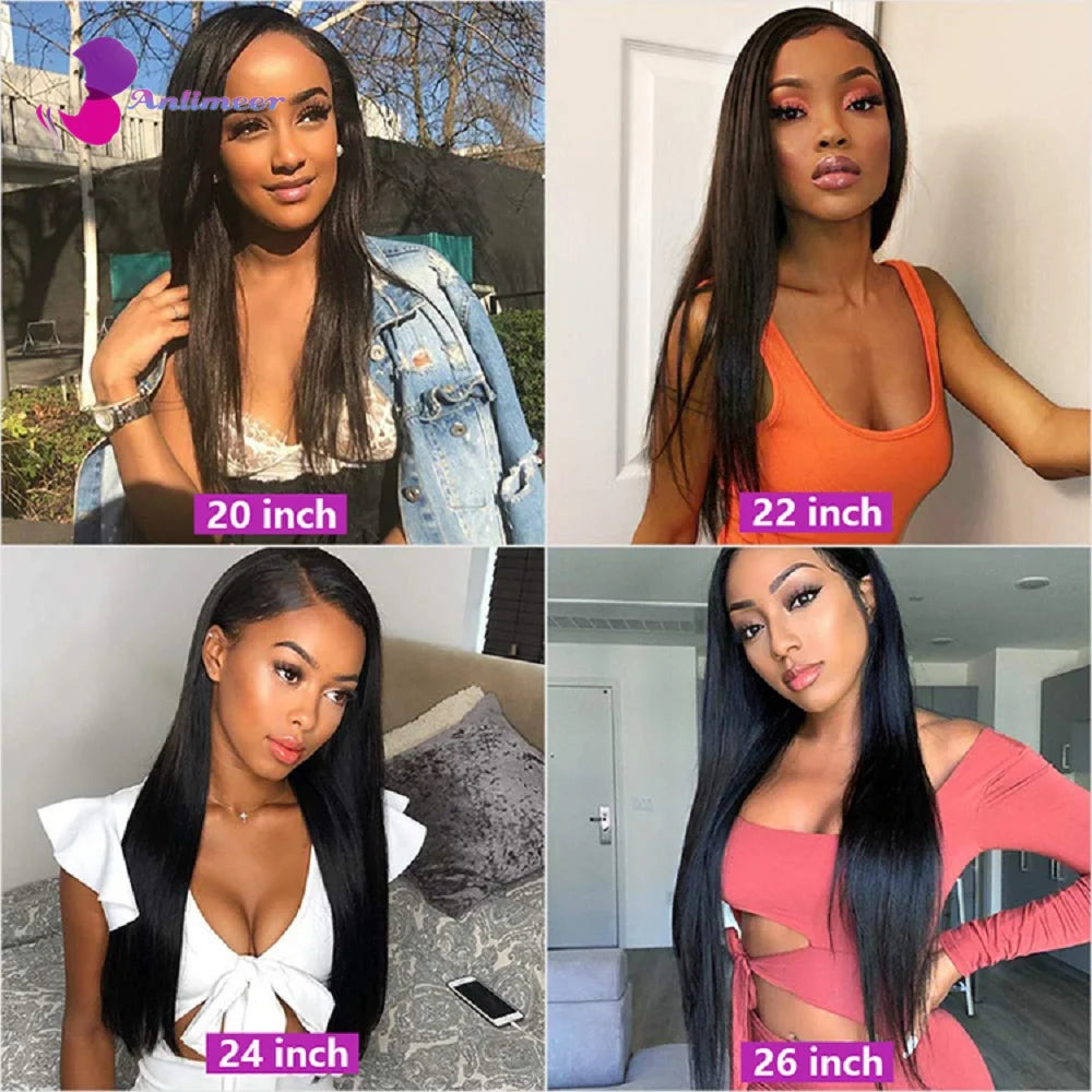 13x4 Silk Base Wig Deep Parting Human Hair Straight Wigs Human Hair Lace Front Wig 13X4/13X6 Wig/Silk Base/ 360 Full Lace Wig