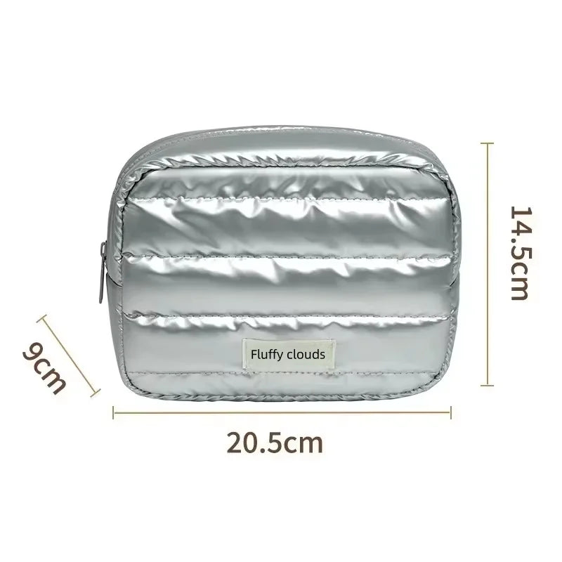 Fashion Large Capacity Travel Makeup Bag Portable Multifunctional Cosmetic Storage Washbag Organizer