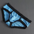 Men's Low-Waist Sexy Striped Briefs – U-Convex Breathable Soft Fiber Underwear