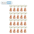 Capybara Doll Pinch Music Keychain Toys Squeeze Spit Bubble Decompression Toy Children's Schoolbag Doll Pendant Decoration